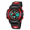 Boys' Sports Watch, Multi-Function Waterproof Outdoor Watch with Alarm, Date/Day Display, Dual Time, LED Analog Display, Digital Watch for Boys and Gi