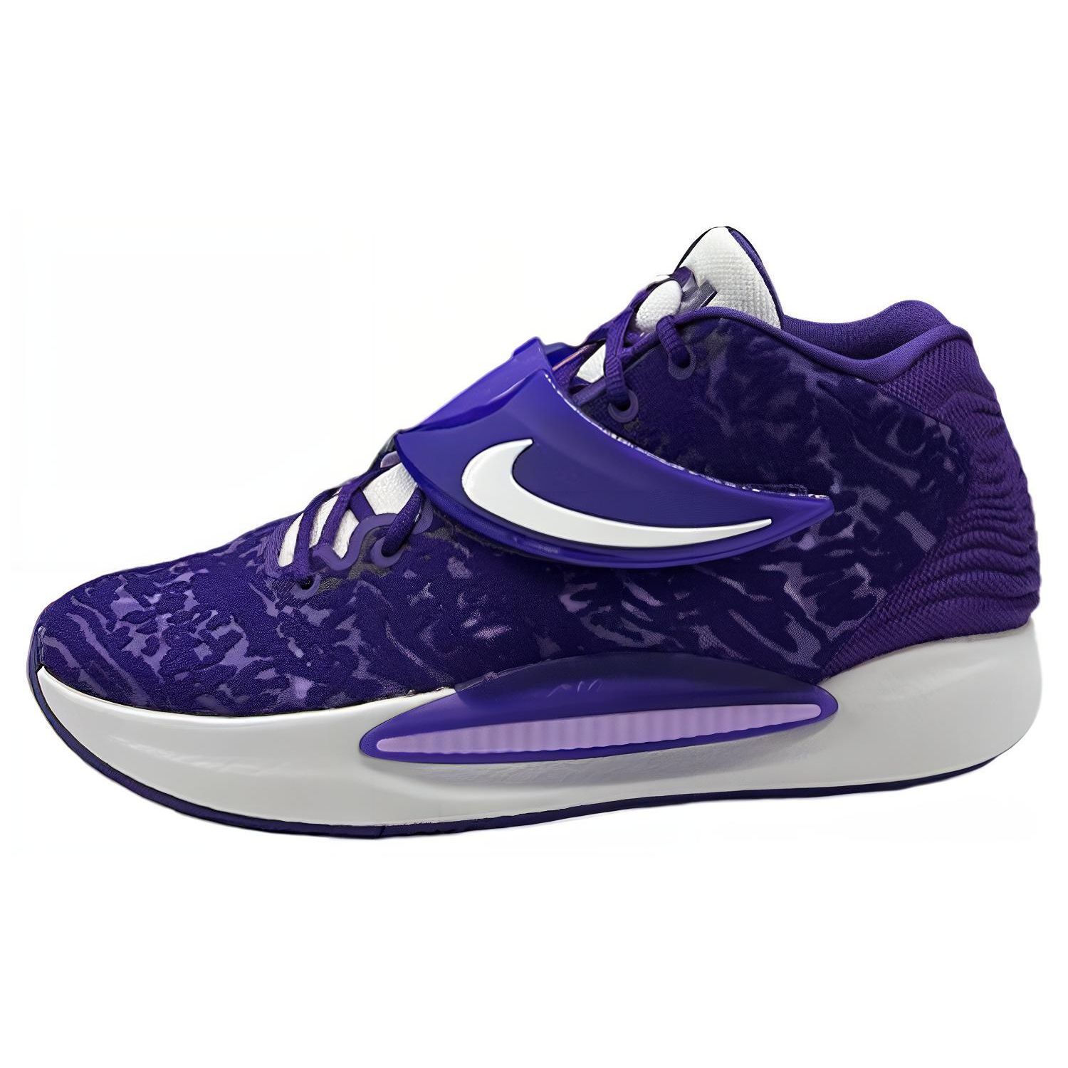 

Мужские кроссовки Nike KD 14 TB Court Purple белые DM5040-502 42.5