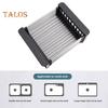 Stainless Steel Drain Rack Retractable Design Large Capacity Rust-Proof Corrosion Resistant Kitchen Sink Hollow Drain Rack Organizer