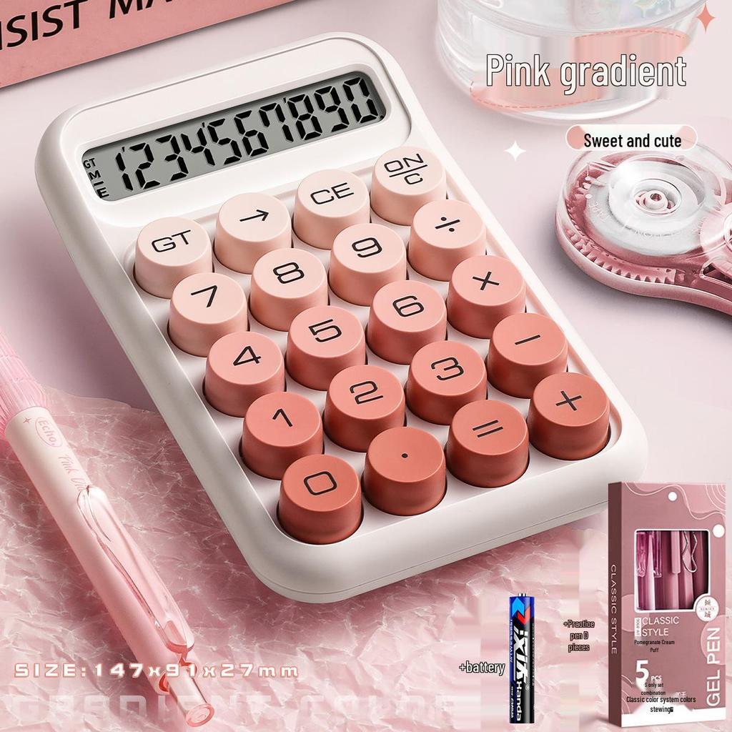 Gradient Multifunctional Calculator - Ideal for Office, Exams & Flexible Use