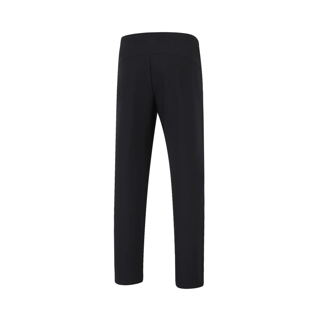 Li Ning Group Purchase Series Casual Simple Solid Color Straight Leg Comfortable Versatile Knitted Sports Pants Men Pants AKYV229-1