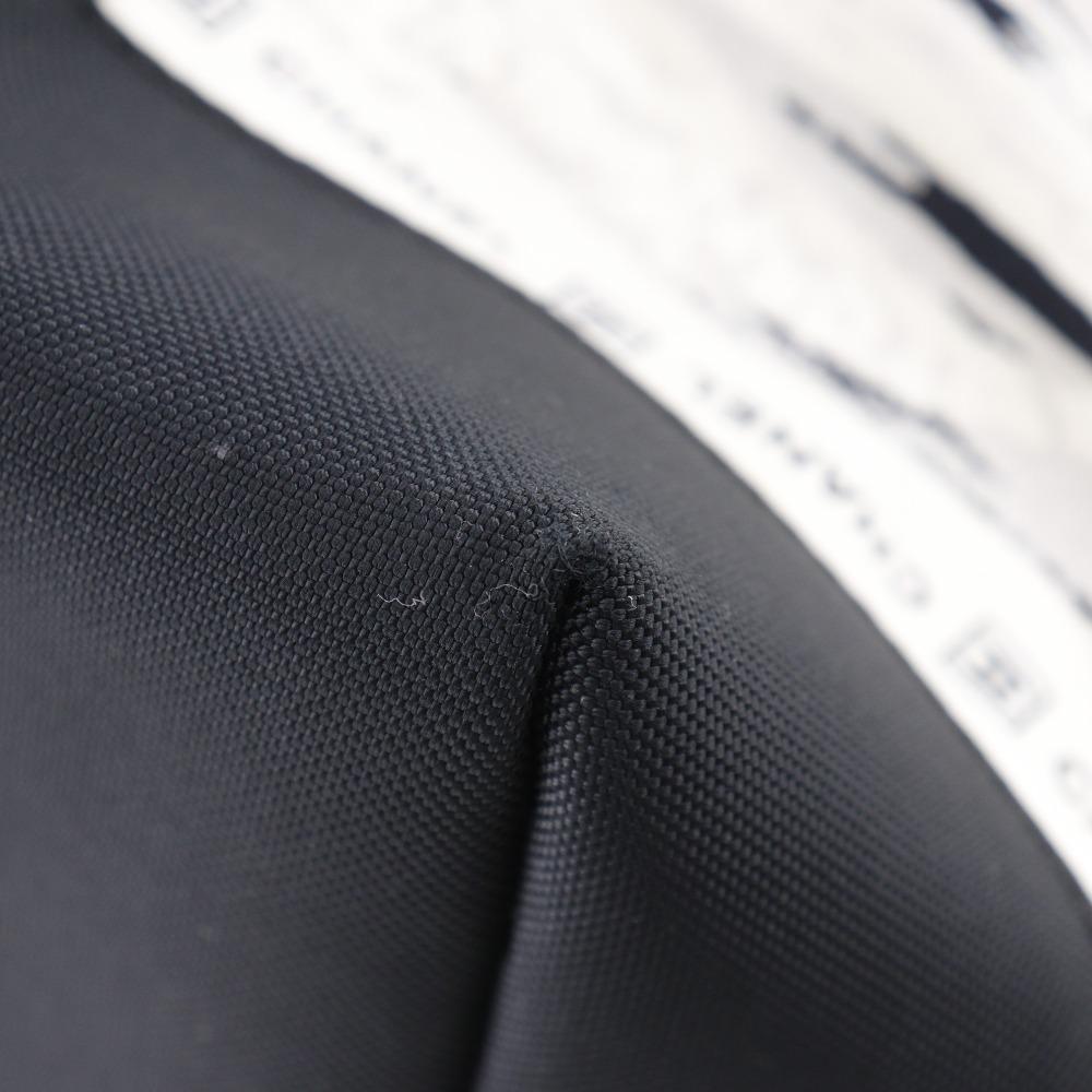 Chanel High Summer Handbag Sports Line Black Nylon Women Used