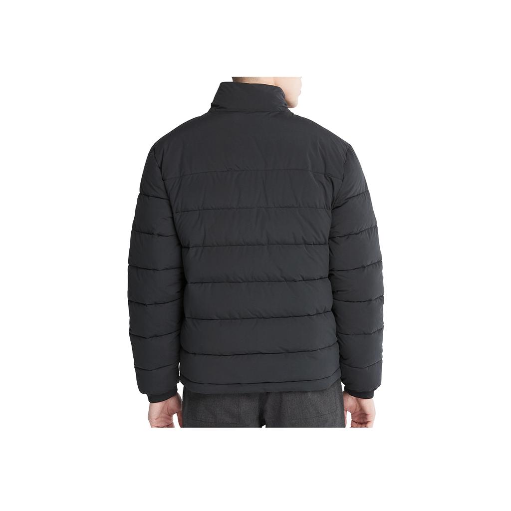 Timberland Jachetă din bumbac, de culoare solidă, în aer liber, caldă, rezistentă la vânt, respirabilă Jachete pentru bărbați, negru A69S9-001