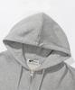 Pages Is Ii Basic Two-Way Zip-Up Hoodie Gray