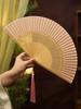 Folding Fan In Ancient Chinese Style for Women, Easy To Carry In Summer, Suitable for Dance, Hanfu, Cheongsam, and Runway Shows, Easy To Open and