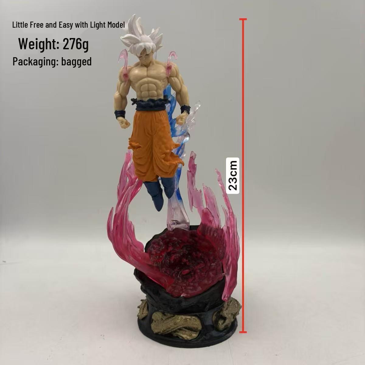 Dragon Ball Ultra Instinct Goku White Hair Saiyan Figurine