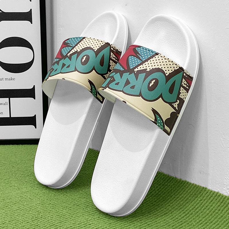 

Летние модные тапочки на мягкой подошве, мужские и женские тапочки, простые сандалии в помещении и на открытом воздухе