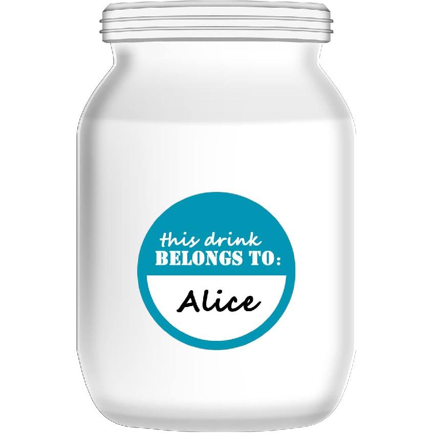Besttile Drink Stickers, 504 Pcs, 1.5 inch Paper, Ideal for Parties and Small Businesses