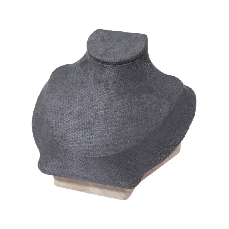 Elegant Necklace Display Stand Necklace Holder Jewelry Model Stand Wood Material Perfect for Boutiques and Exhibitions