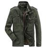 Men's Casual Jacket Pure Cotton Standing Collar Men's Jacket