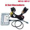 For Mercedes Benz Reverse Parking Decoder Front Rear Camera Original Display