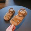 2024 Children's Summer Sandals Open-toe Boys Soft Bottom Beach Sandals Fashion Causal Kids Girls Flat Sandals Non-slip Versatile