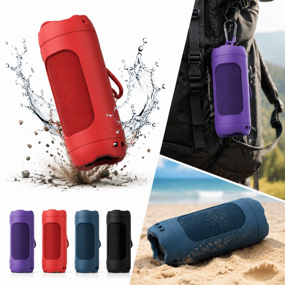 Dustproof Bluetooth Speaker Cover Precise Cutouts Full Coverage Case for JBL Flip 7 Travel