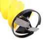 Auger Bit Impact Resistant 6 Inch Rotation Diameter Ice Auger Drill Bit for 1/2in Drill Collet