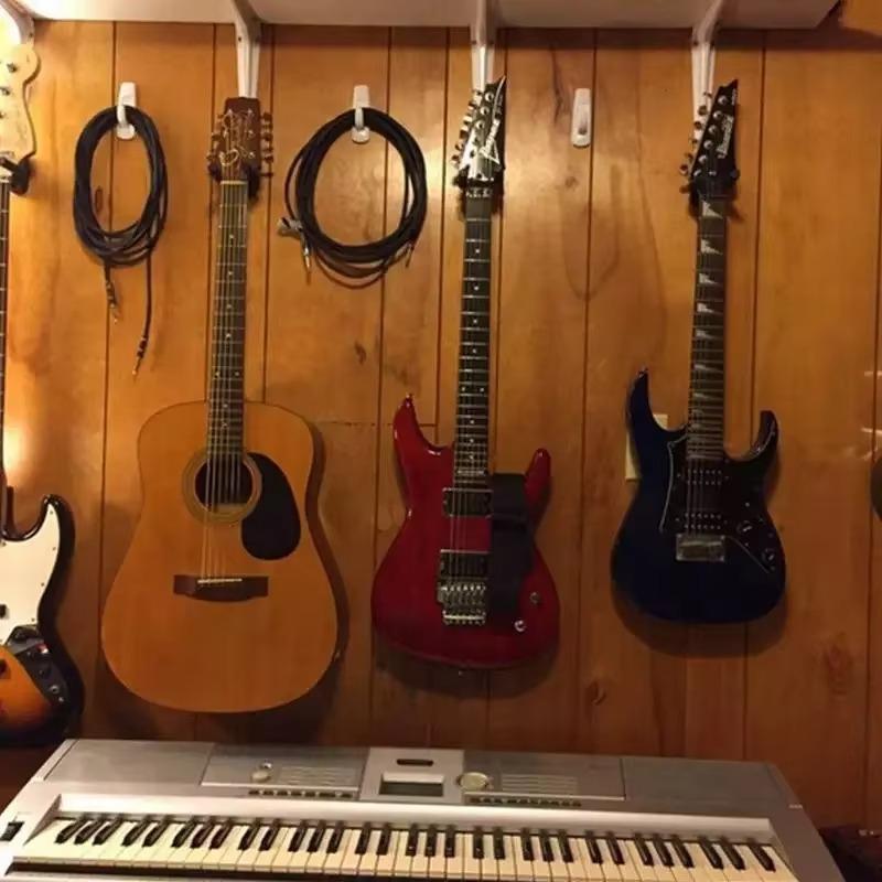 Guitar Hook Multifunctional Guitar Bass Mandolin Wall Mount Stand Home Store Instrument Display Holder Gift for Music Lovers ZYF