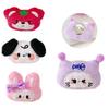 Cute Plush Cartoon Dog Brooch Pin For Bags Clothes And Decorations Embroidered Animal Design