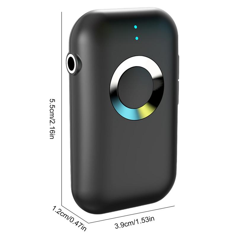 Wireless Adapter For Car Multifunctional Car Wireless Receiver Wireless Audio Adapter Noise-Reducing Wireless Car Adapter