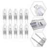10pcs Halogen Lamp Bulbs G4 12V 5W/10W/20W/30W/50W Halogen Lamp 2 Pin Light Bulb For Fragrance Light Replacement Parts