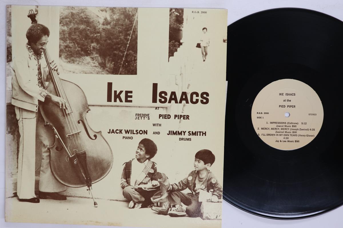 

LP Record IKE ISAACS At The Pied Piper RGB2000 RGB US Jazz Used