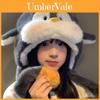 Penguin Plush Hat For Women Winter Warmth With Windproof Design For Casual Wear