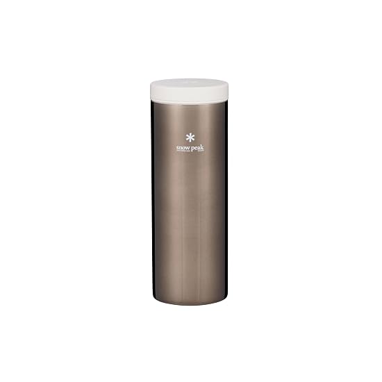 Snow Peak System Bottle 500 Dark Silver TW-071R-DS