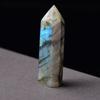 Exquisite Natural Labradorite Quartz Obelisk Crystal Wand For Spiritual Growth Gift