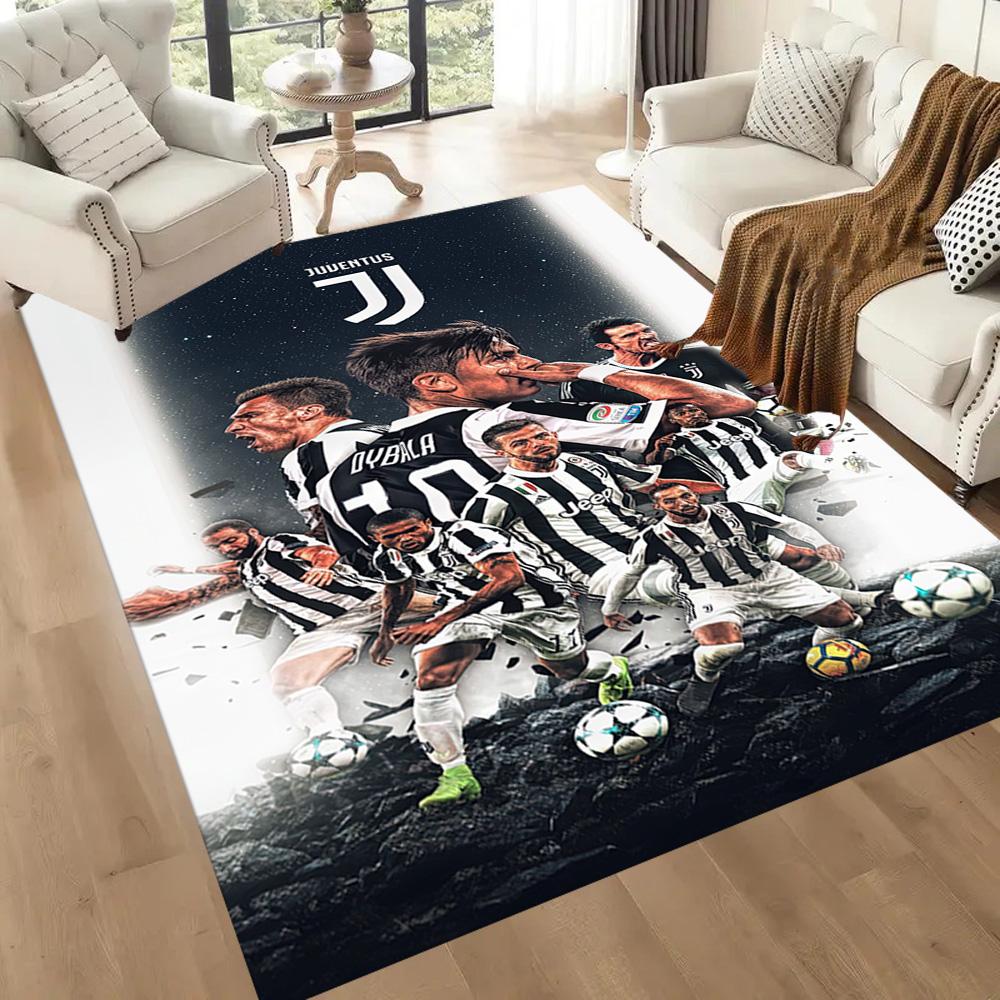 Juventus Floor Rug Office Rug Design For Living Rooms Decorate Room Kitchen Playrooms Antislip Carpet Decorate Offices Birthdaychristmas Gift