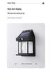 High Power Solar Wall Light: Super Bright Outdoor Courtyard and Doorway Illumination with Motion Sensor