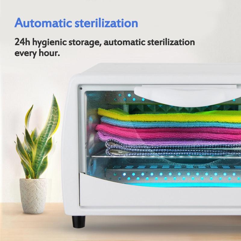 12L Ultraviolet Sterilization Machine Disinfection Cabinet Sterilizer Timer Salon Esterilizador Nail Beauty