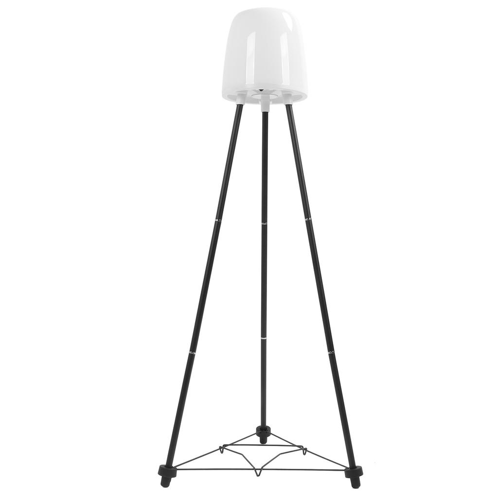 Metal Solar Floor Lamp Solar Powered Plant Stand Easy Assembly IP54 Waterproof Outdoor Floor Lamp for Garden Patio Yard
