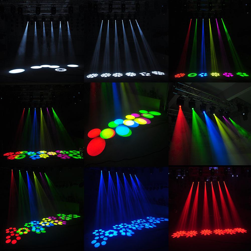 LED Mini 90W Moving Head Light with Beam Pattern and Prism for Nightclub and Stage Lighting