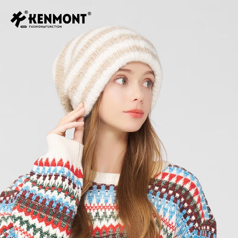 Kenmont Women s Wool Earflap Knit Beanie Hat ONE SIZE