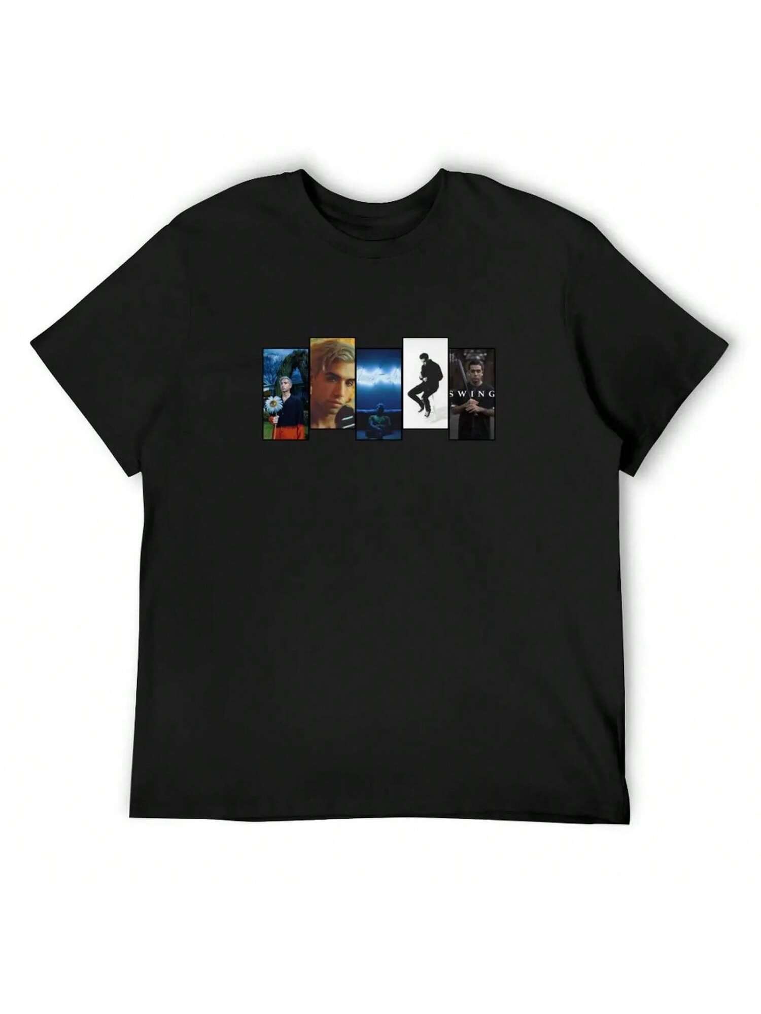 Ryan Caraveo Album Art Design T-Shirt Basketball Graphic Tees Anime Oversize T-Shirts Man Mens Graphic T-Shirts Anime S разноцветный