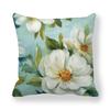 Housse de coussin florale camélia Rose, taie d'oreiller Vintage à imprimé Floral, décorative pour canapé