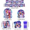 Suministros para Fiesta de Cumpleaños de Cazadores de Demonios Kpop Set de Globos Para Celebración y Decoración Infantil