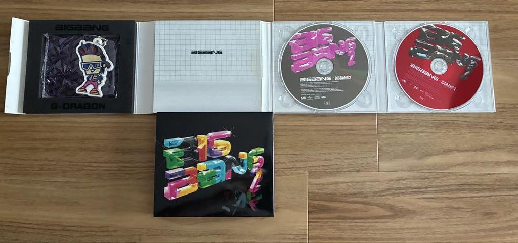[USED] BIGBANG CD & DVD with Towel, First Limited Edition G-Dragon