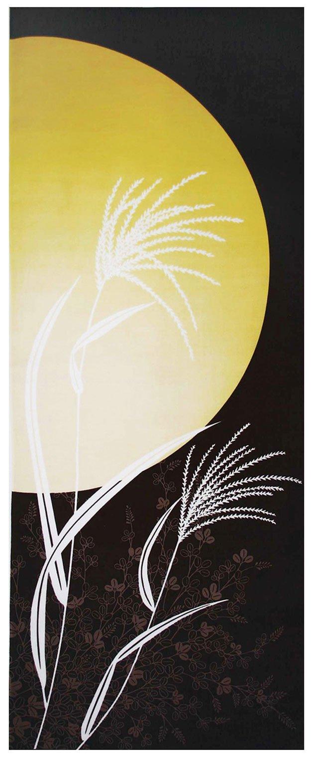

Yamako Shikisaifu Tenugui hand Moon Viewing 35 x 90 cm 87554 (Japanese towel) - - -