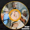 Hearing Aid Rechargeable Hearing Device ITE Ear Hearing Aids for The Elderly Audifonos Sound Amplifier for Deafness