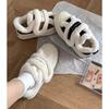 Fashion Women's Cotton Shoes Winter New Vulcanized Shoes Women's Sports Shoes Non-slip Plus Velvet Warm Women's Casual Snow Boots