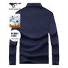 Seven Wolves Men's Autumn 5A Anti-bacterial Long Sleeve Polo T-Shirt