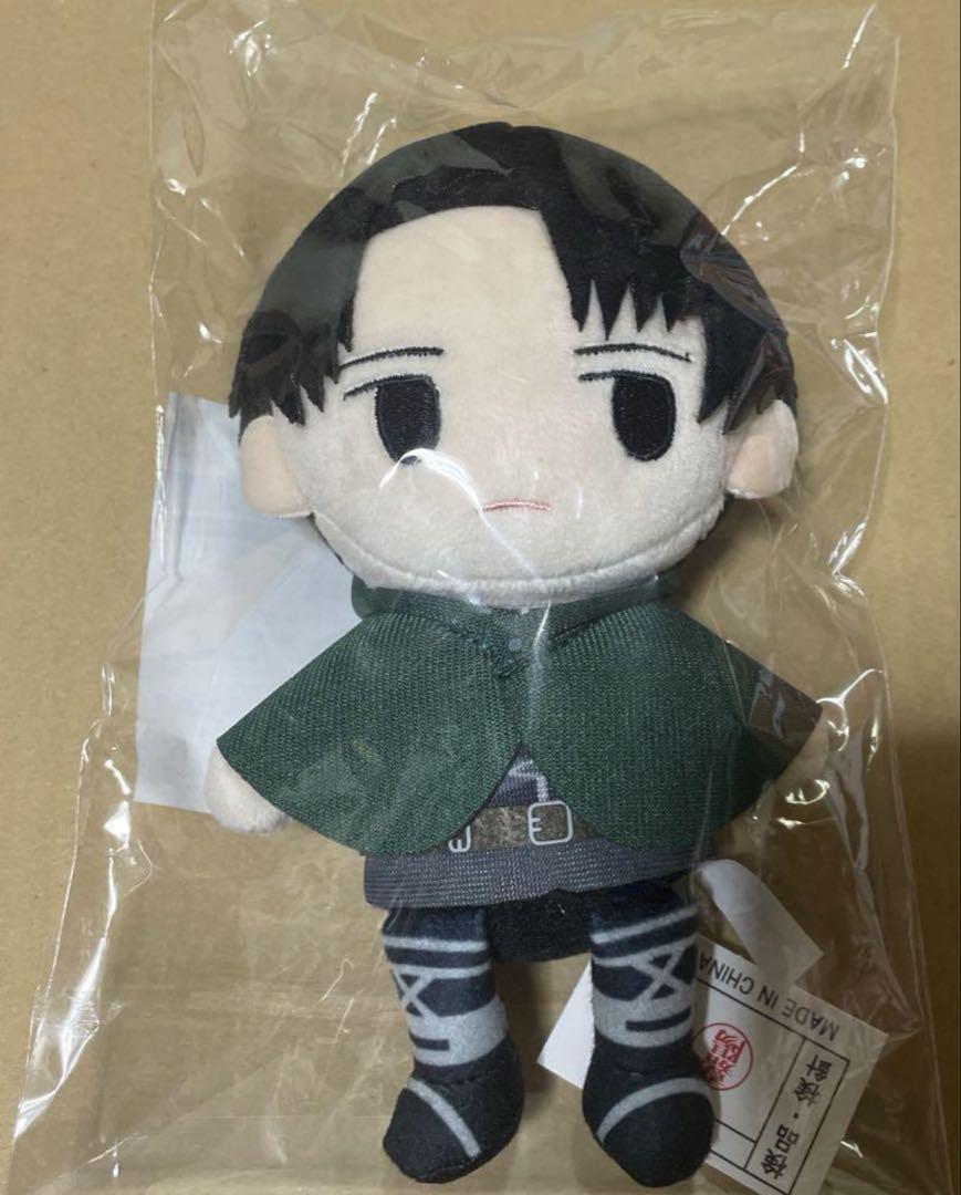 

[USED] Attack on Titan Kimi to Friends Mini Plush Keychain Levi