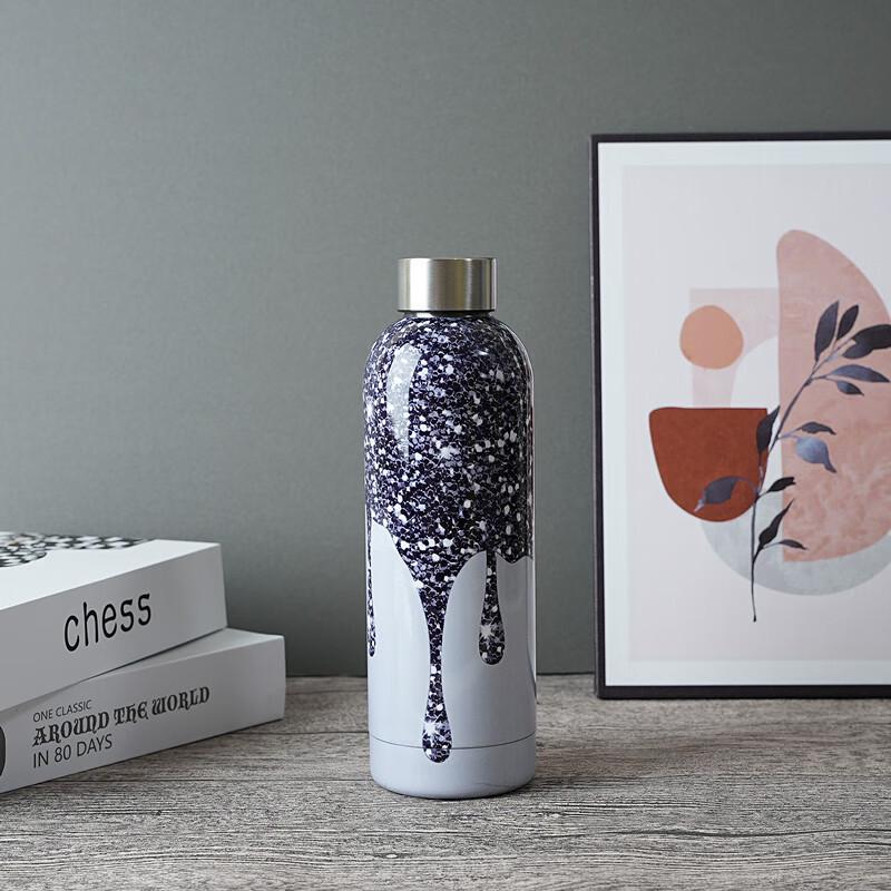 MRSIKEY Insulated Stainless Steel Water Bottle