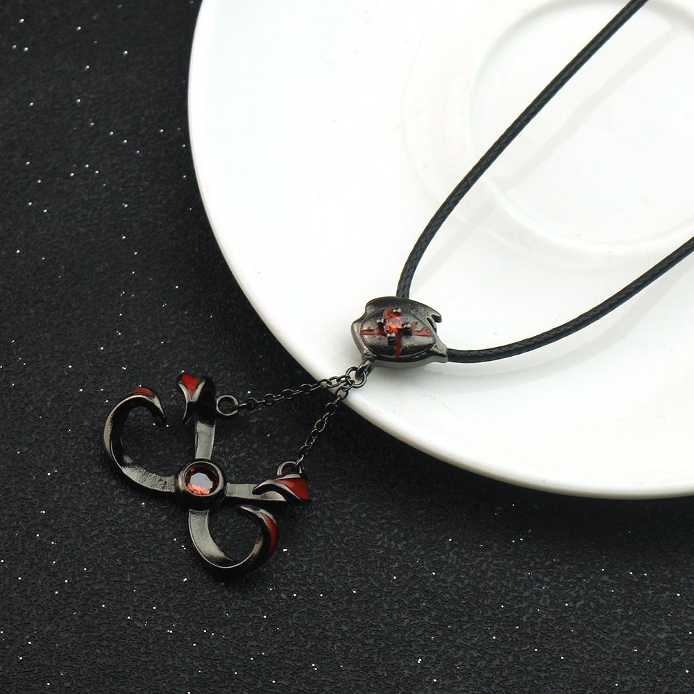 Anime Tokyo Ghoul Necklace Kaneki Ken Cosplay Unisex Alloy Pendant Choker Jewelry Accessories Props