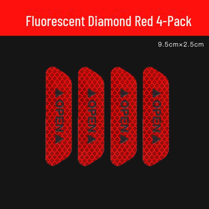 

Светоотражающие предупреждающие наклейки для открывания дверей автомобиля, для предотвращения столкновений и украшения.