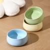 Buddha Series Ceramic Water Bowl for Cat And Dog, Overturn Proof Diagonal Anti Slip Large Capacity Tableware, Pet Supplies , 1Pc