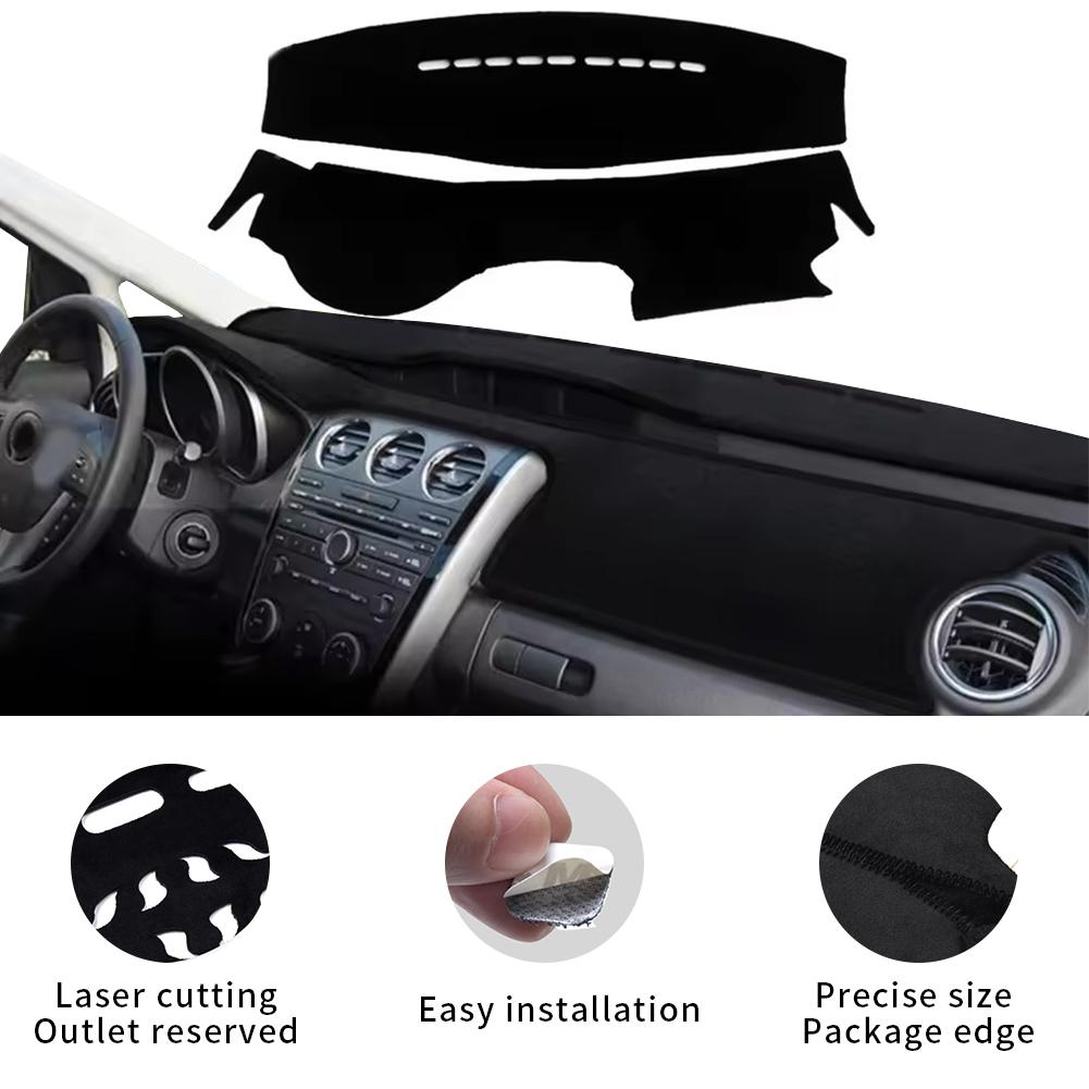 Car Dashboard Mat for Mazda CX-7 CX7 CX 7 2006 2007 2008 2009 2010 2011 2012 Sunshade Protective Carpet Dash Pad Dashmat