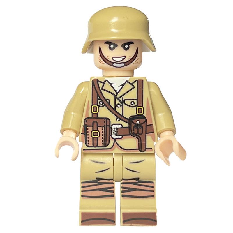 Doll Building Block Doll British Military Puzzle Assembly Toy