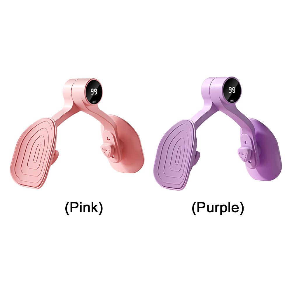 Inner Thigh Exercise Workout Equipment with Counter for Home Use Pelvic Floor Strengthening Device for Women