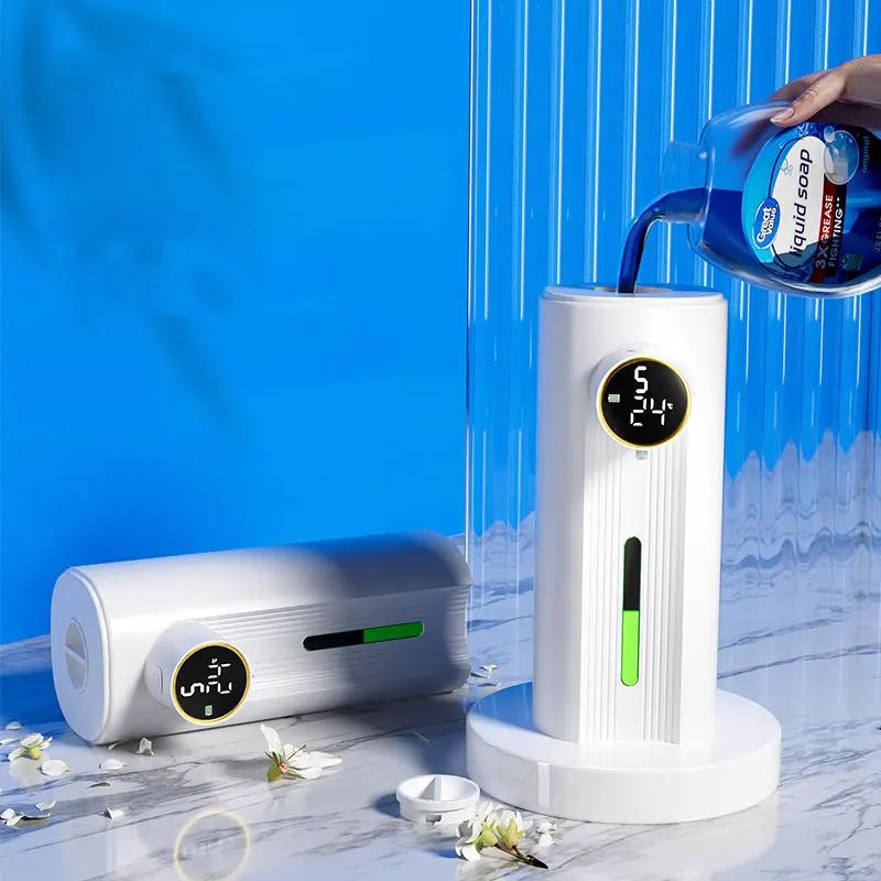 350ML Automatic Induction Hand Sanitizer Wall Mounted Foam Gel Soap Dispenser USB Charging Distributor Foam Shampoo Shower Gel