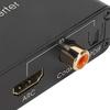 HD Output ARC Sound Extractor 192KHz Optical SPDIF 3.5mm Headphone Port Digital Analog Sound Converter for Home Cinema